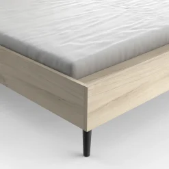CBA Schlafzimmerset Sayuri | Doppelbett, Nachttisch, Kleiderschrank | Kronberg Oak Design