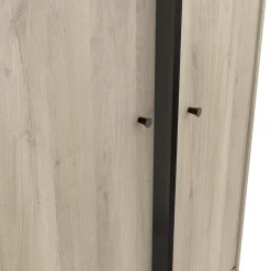 CBA Schlafzimmerset Sayuri | Queen Bett, Nachttisch, Kleiderschrank, Kommode | Kronberg Oak Design