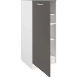 Schließfach Eko H141 x 60 - grau