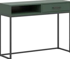 Kinder Emob Schminktisch Lisanne 107cm, 1 Schublade - dunkel