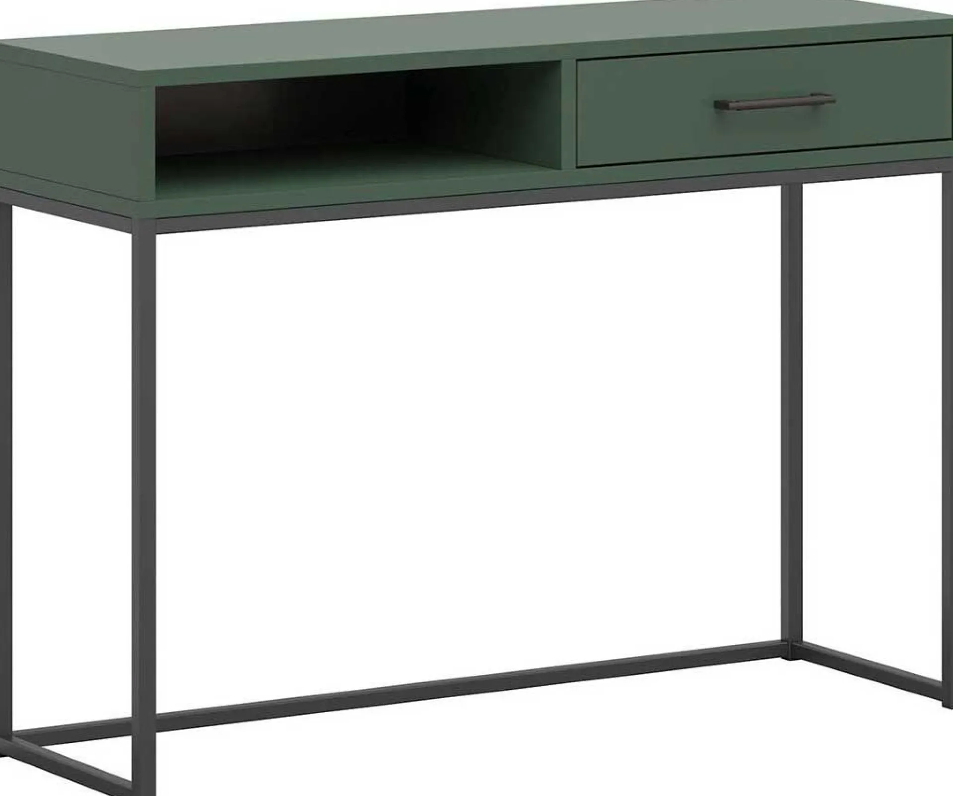 Kinder Emob Schminktisch Lisanne 107cm, 1 Schublade - dunkel