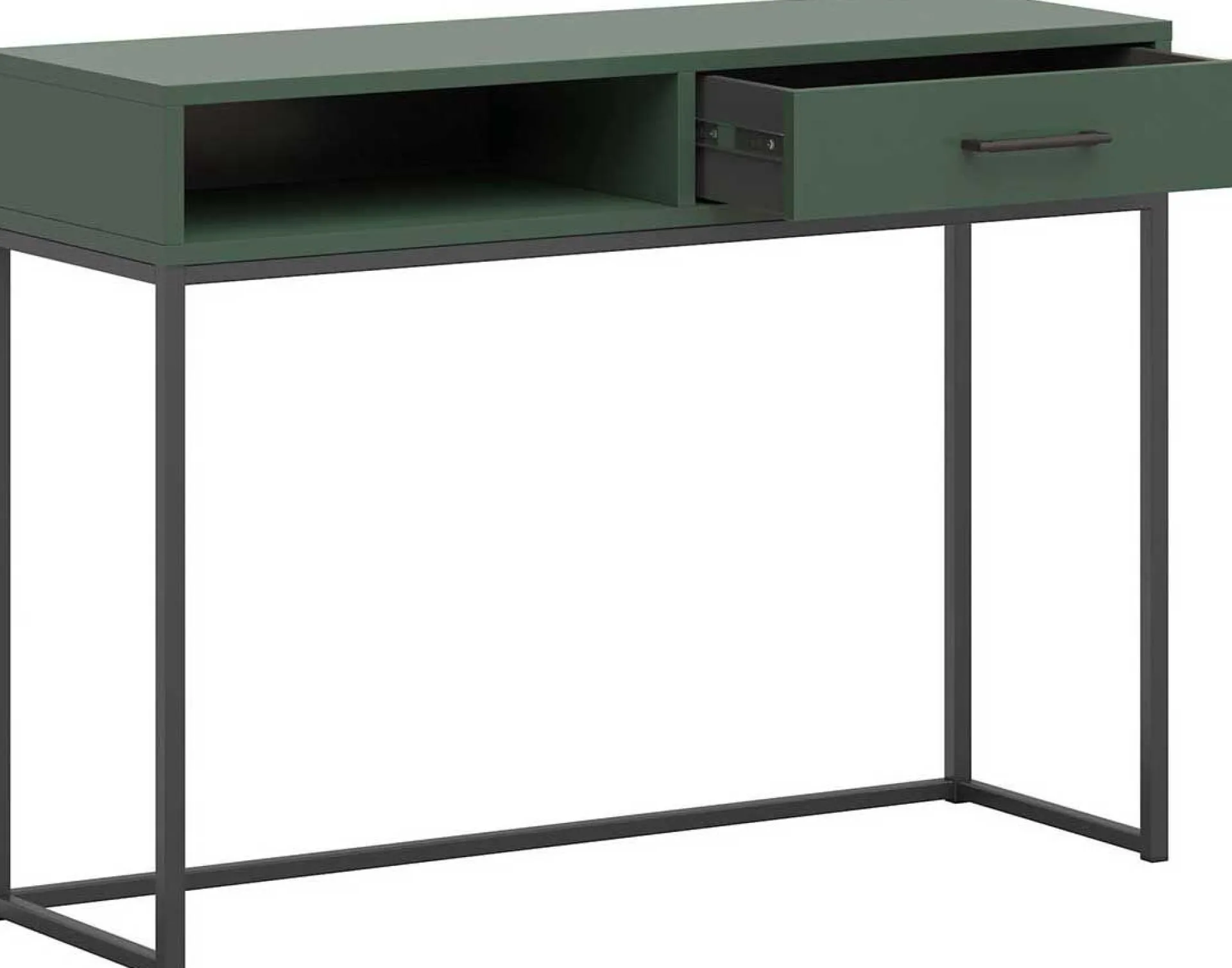 Kinder Emob Schminktisch Lisanne 107cm, 1 Schublade - dunkel