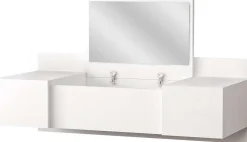 Emob Schminktisch Zakkum - 100% MELAMINE - - 100 x 33 x 39,1 cm