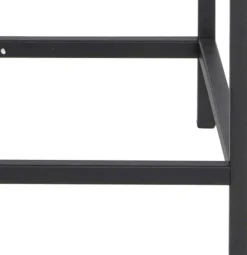 Schrank Dover 150cm 2 Türen - schwarz