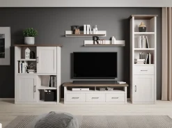 Schrank Larnaca 106cm mit 2 Türen - weiß
