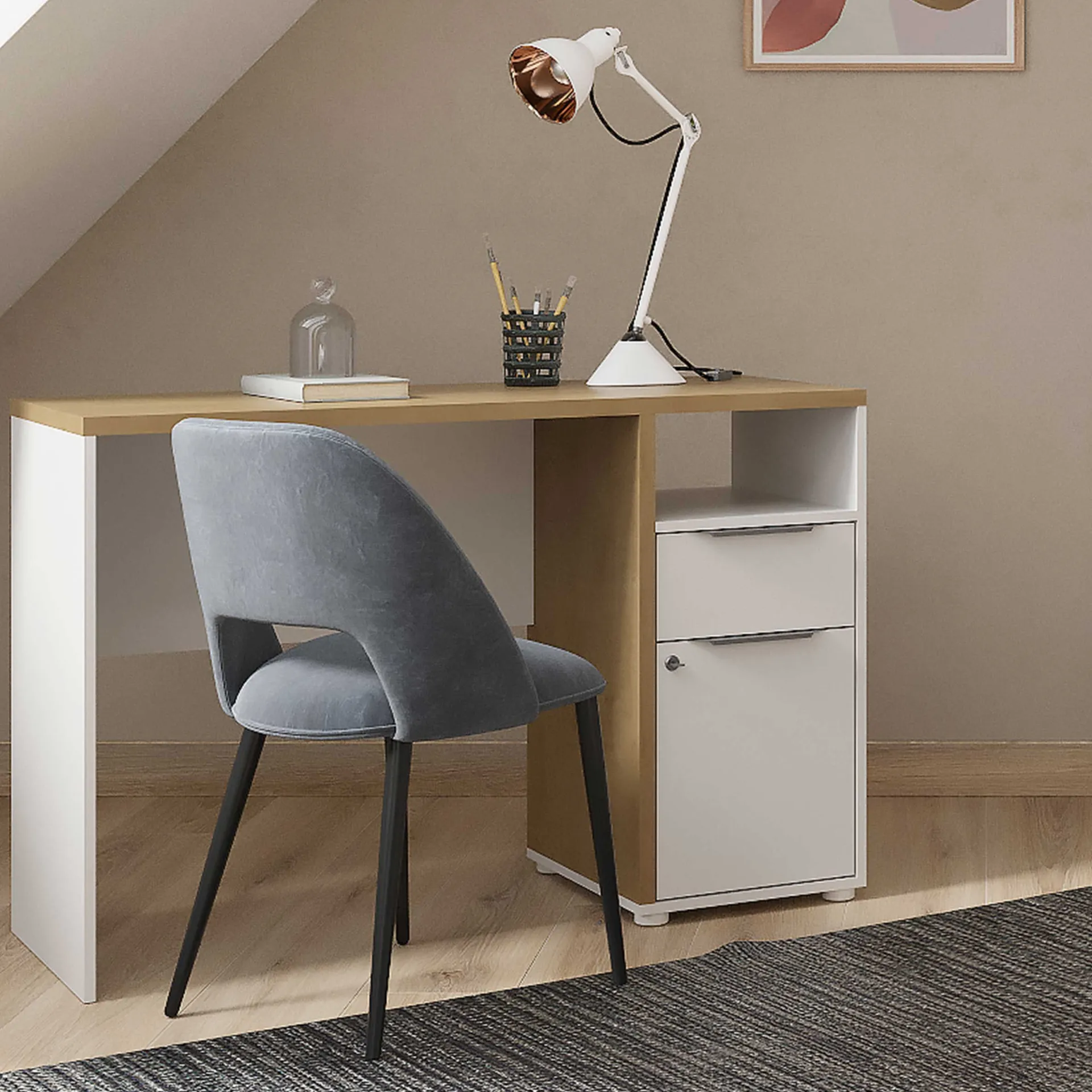 Kinder CBA Schreibtisch Access | 116,7 x 44,9 x 77,4 |