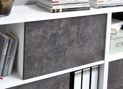 Germania Schreibtisch Aldo 158cm - /basalt