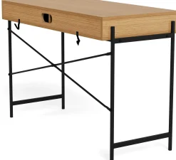 Emob Schreibtisch Angèle 110cm 1 Tür - Wildeiche