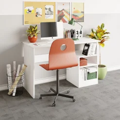 Emob Schreibtisch Bahar - 100% MELAMINE - - 120 x 74 x 50 cm