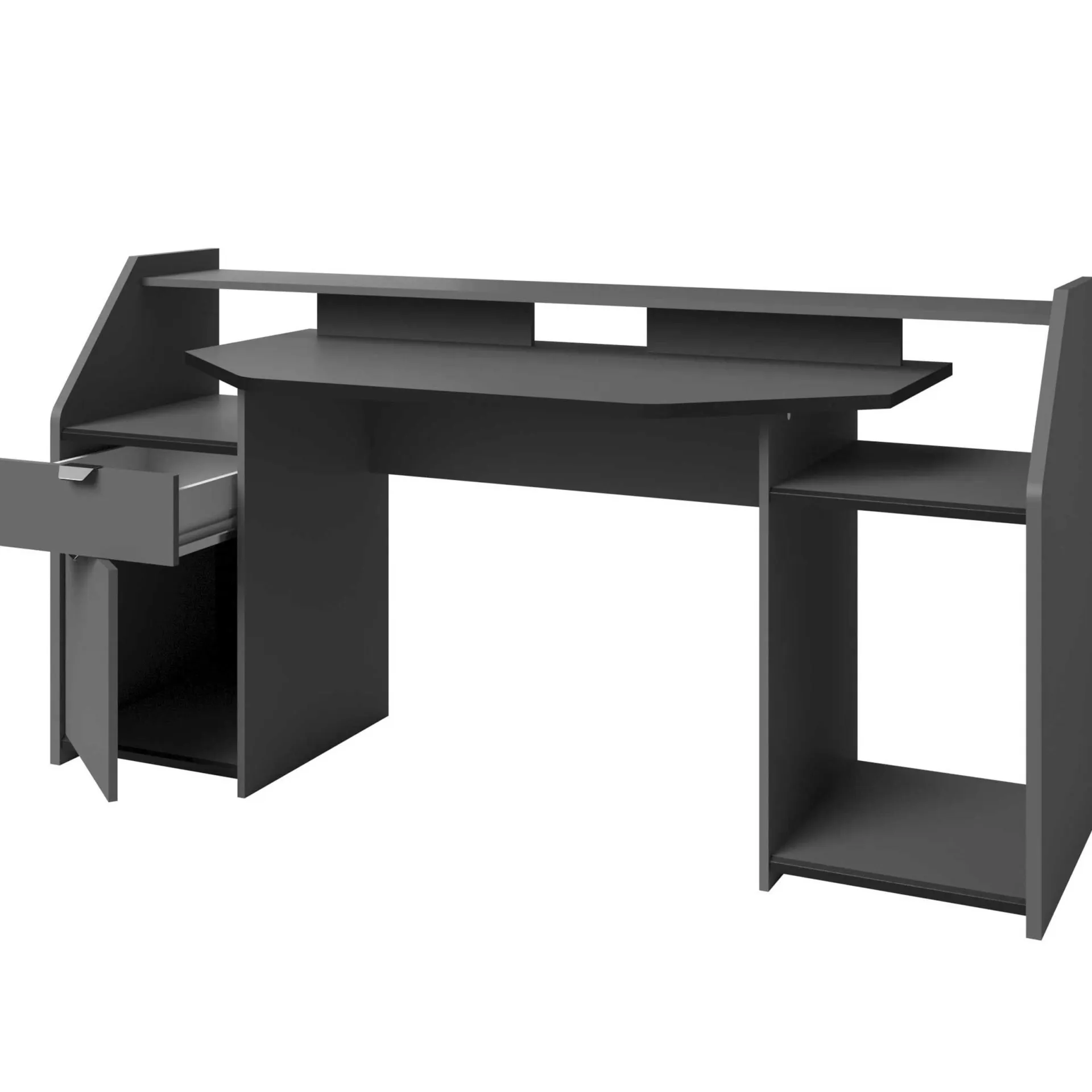 Kinder Parisot Schreibtisch-Gaming mit LED-Streifen