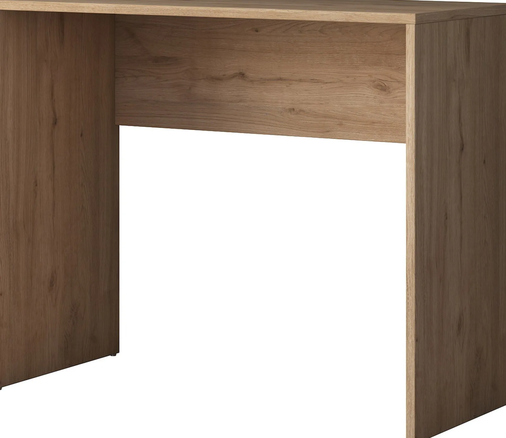 Emob Schreibtisch HA114 - 100% MELAMINE - Nussbaum - 90 x 73 x 40 cm