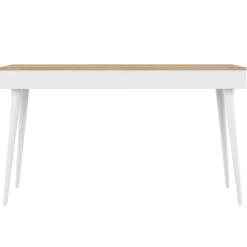 Temahome Schreibtisch Horizon 134cm - Eiche/Weiß