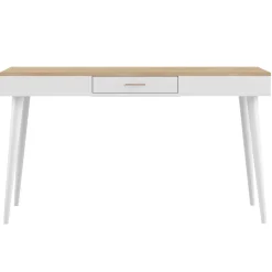 Temahome Schreibtisch Horizon 134cm - Eiche/Weiß