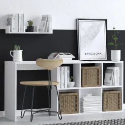 Emob Schreibtisch Jack - 100% MELAMINE - - 74 x 145 x 45 cm