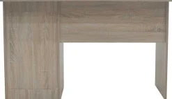 Kinder Rousseau Schreibtisch Mateo 121x60x75cm mit drei Schubladen - Eiche Dekor