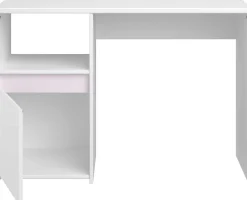 Kinder Parisot Schreibtisch Rue 110cm mit Schrank - /grau oder /rosa