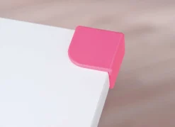 Kinder Interlink Schreibtisch Tamara mit kippbarer Tischplatte - Grün/Rosa