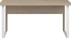 Parisot Schreibtisch The Office - 150x80x73cm - Eiche Dekor/Weiß