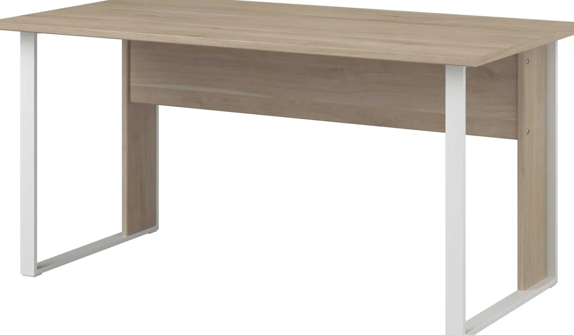 Parisot Schreibtisch The Office - 150x80x73cm - Eiche Dekor/Weiß