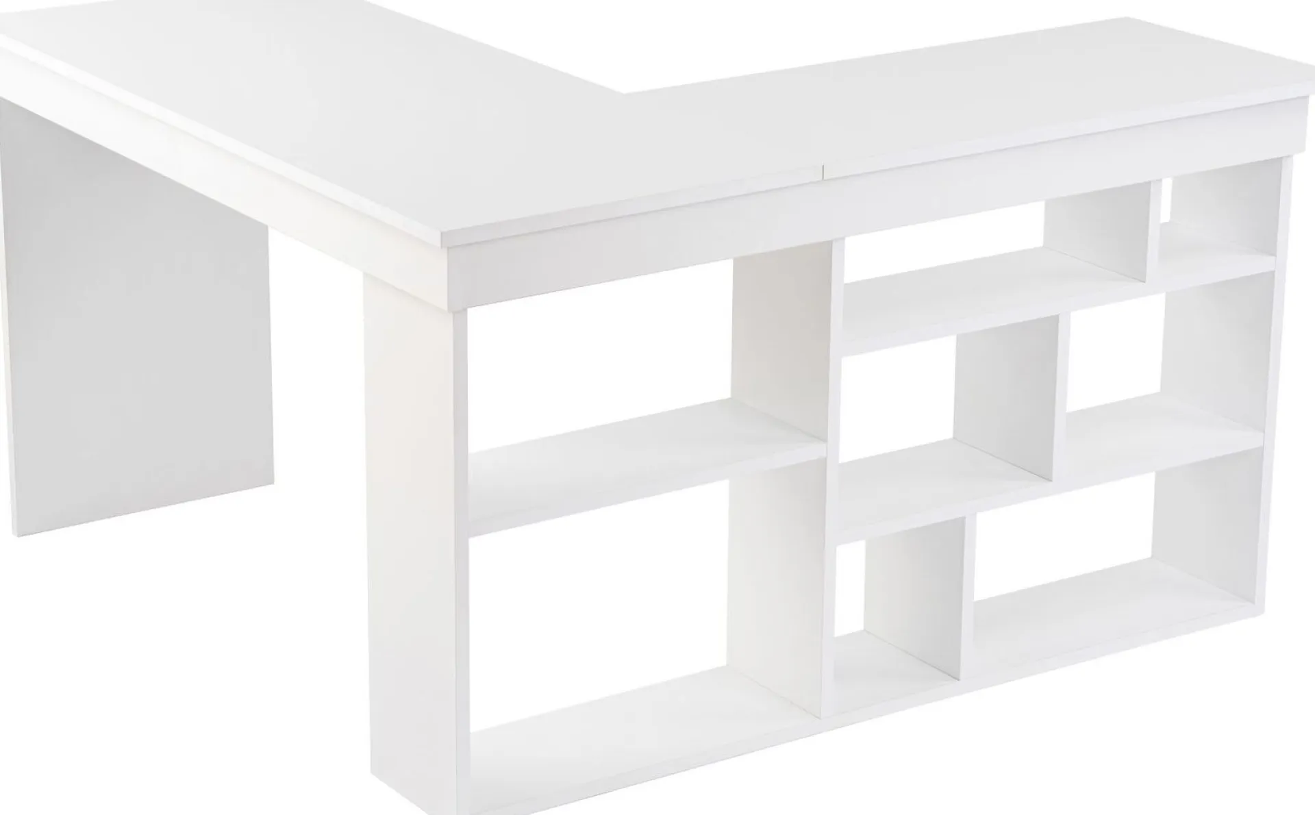 Emob Schreibtisch Vesper - 100% MELAMINE - Natur - 72 x 120 x 130 cm