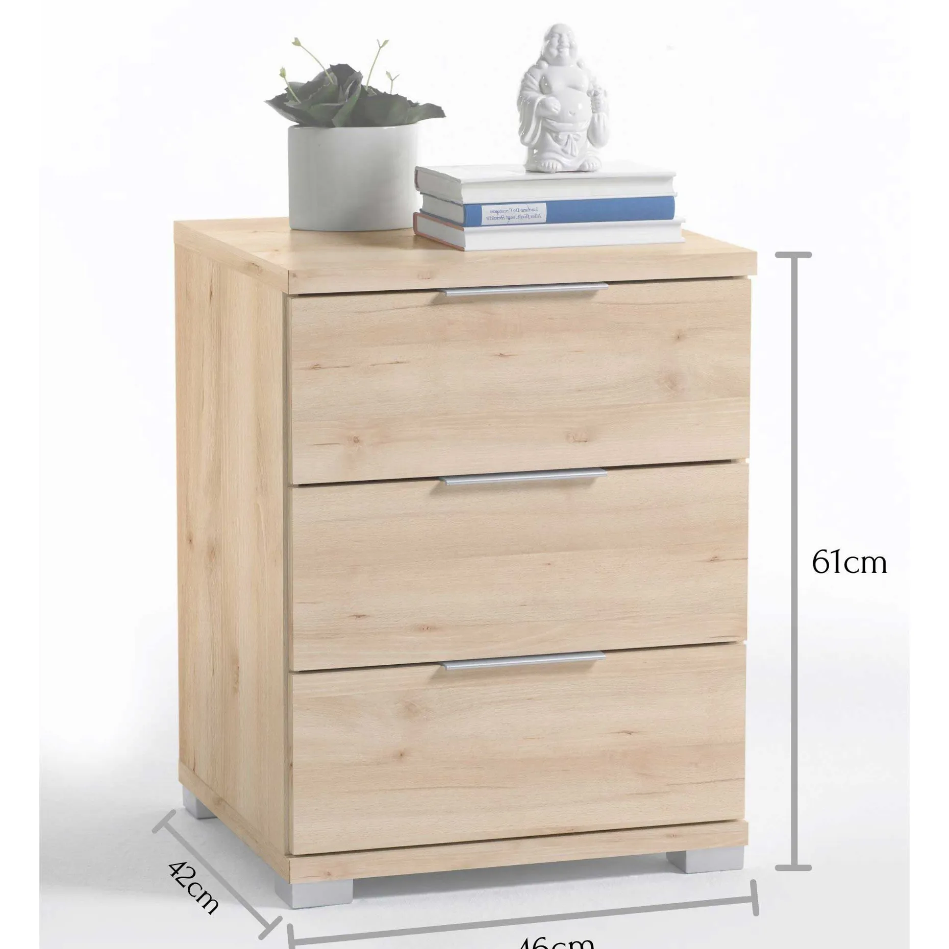 Schubladenblock Universal | 46 x 42 x 61 cm | Buche-Design