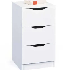 Schubladenblock West Schubladen 3 Schubladen - weiß