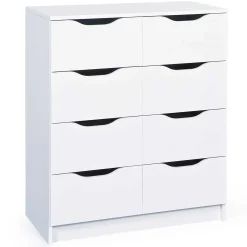 Schubladenblock West Schubladen 8 Schubladen - weiß