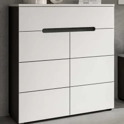 Schuhschrank Canu Xonox - Weiß - 80x94x37 cm