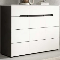 Schuhschrank Canu Xonox - Weiß - 120x94x37 cm
