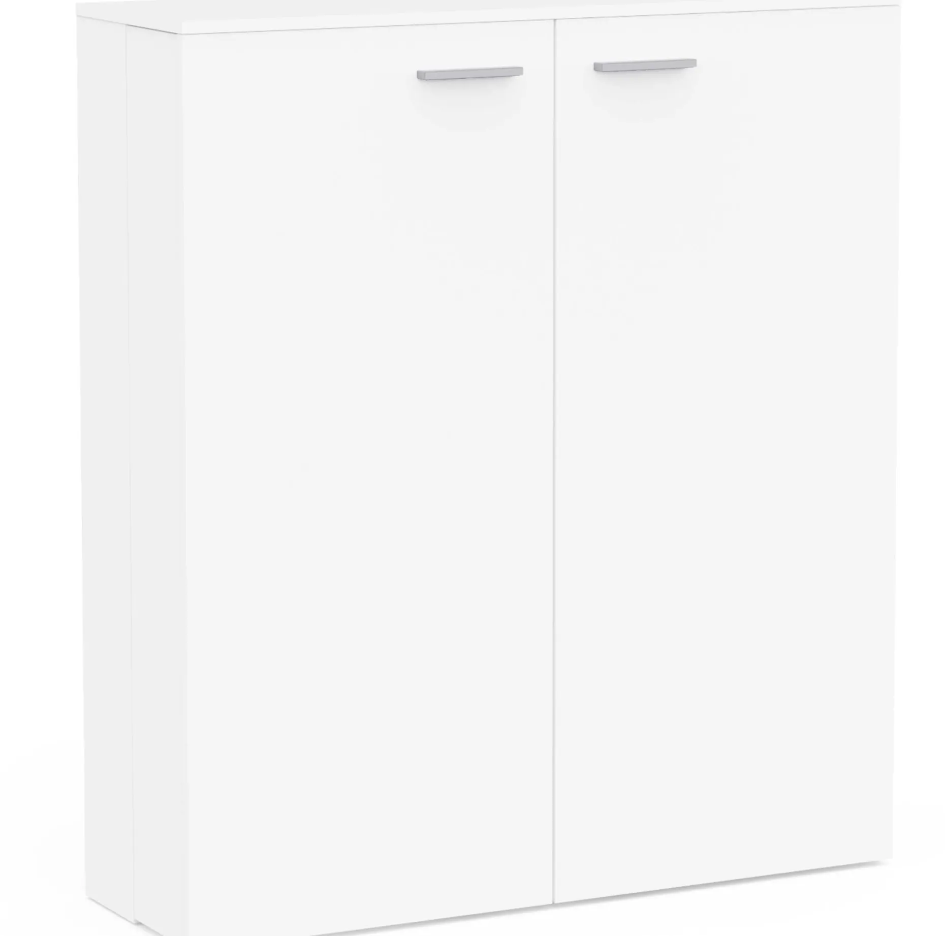Schuhschrank Cuba - 100x33x114cm - 2 Türen - weiß