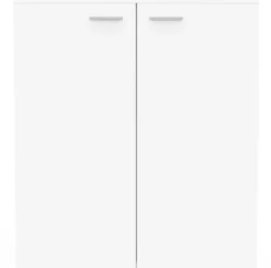 Schuhschrank Cuba - 100x33x114cm - 2 Türen - weiß