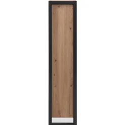 Schuhschrank Damon - 70x25x125cm - 3 Türen - Eiche Dekor