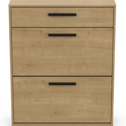 Schuhschrank Izzy | 80,8 x 24,4 x 101,8 cm | Braun