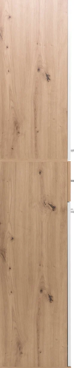 Schuhschrank Jakob 70cm 4 Türen und 1 Schublade - weiß/artisan oak