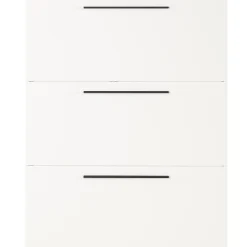 Schuhschrank Jonas 100cm mit drei Türen - weiß