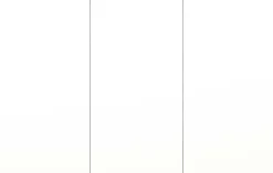 Schuhschrank Lydia - 138 x 25 x 87 cm - 3 Türen - Weiß/Eiche-Dekor