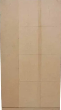 Schuhschrank Marcel - 85x24x159cm - mit Spiegel - Eiche Dekor