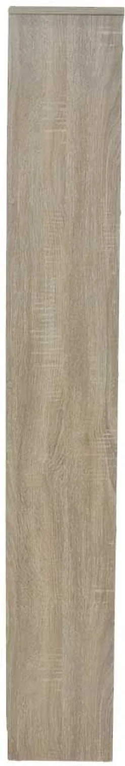 Schuhschrank Mex - 60x23x161cm - 4 Türen - mit Spiegel - Sonoma Eiche