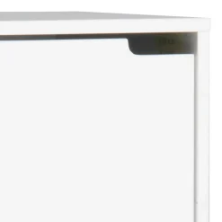 Schuhschrank Mistra 47cm, 3 Türen - weiß