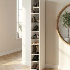 Schuhschrankmodul Stan 200cm - weiß