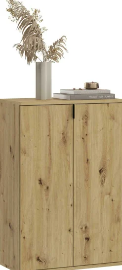 Schuhschrank Projekt X Emob - Artisan Oak - 61x99x34 cm - Naturholzoptik