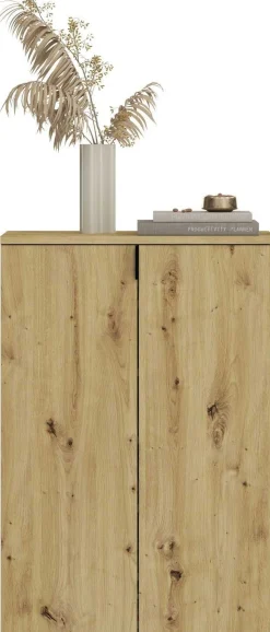 Schuhschrank Projekt X Emob - Artisan Oak - 61x99x34 cm - Naturholzoptik
