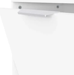 Schuhschrank Spectre - 91x26x123cm - 4 Türen - weiß