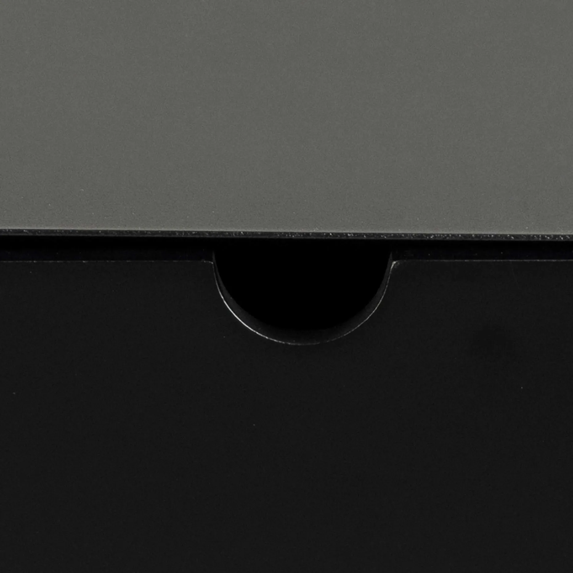 Schwebender Nachttisch Jolie 1 Schublade - schwarz