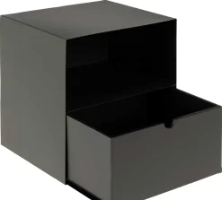 Schwebender Nachttisch Jolie 1 Schublade - schwarz
