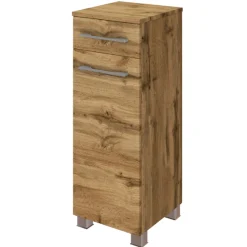 Held SefaBadezimmer : Wandschrank, Spiegelschrank, Waschtischunterschrank - Eiche