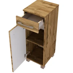 Held SefaBadezimmer : Wandschrank, Spiegelschrank, Waschtischunterschrank - Eiche