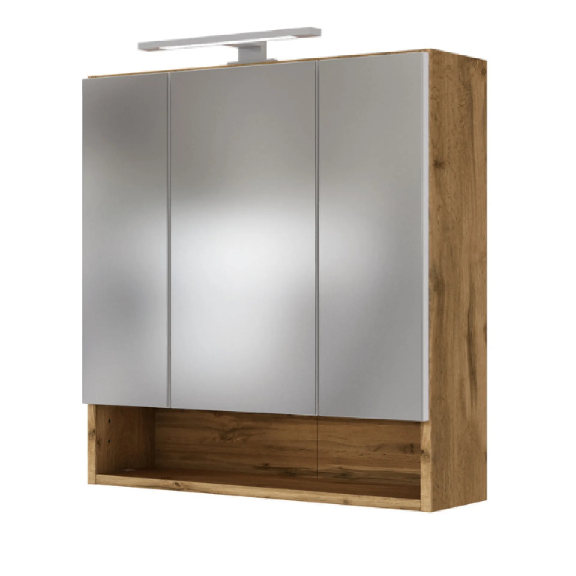 Held SefaBadezimmer : Wandschrank, Spiegelschrank, Waschtischunterschrank - Eiche