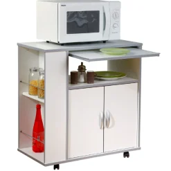 Seitenschrank Easy 76 cm mit Rollen