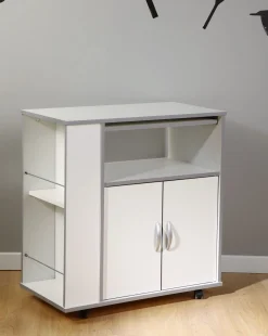 Seitenschrank Easy 76 cm mit Rollen